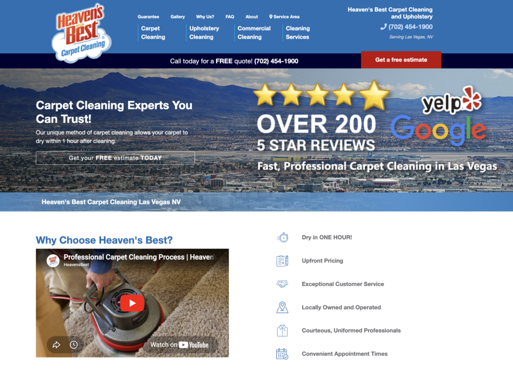 SEO For Carpet cleaning